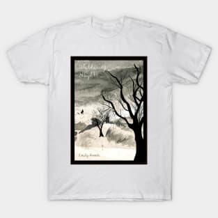 Book Cover Art of Wuthering Heights by Emily Bronte T-Shirt